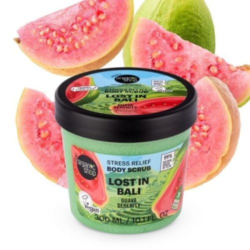 Organic Shop “Lost in Bali“ Stresszoldó testradír guavával