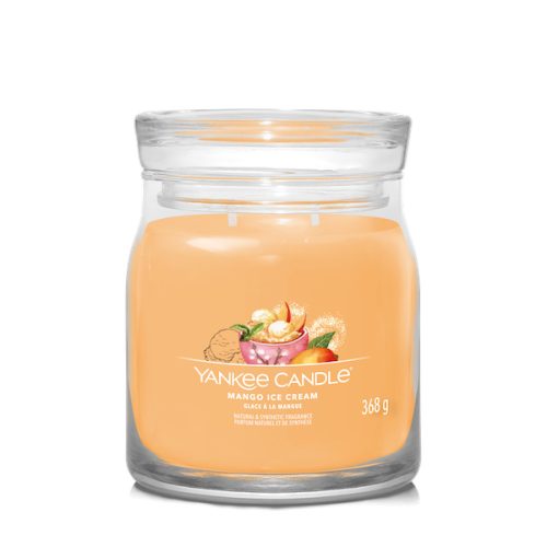 Yankee Candle Mango Peach Salsa közepes üveggyertya