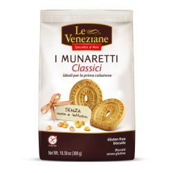 Le Veneziane gluténmentes vajas keksz Munaretti 300g