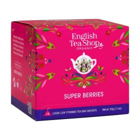   English Tea Shop Bio tea - Szuper bogyók 16 selyempiramis filter 