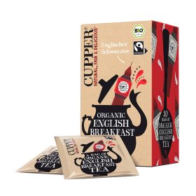 CUPPER Fairtrade és Bio tea English Breakfast 