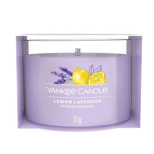 Yankee Candle Lemon Lavender üveges mintagyertya