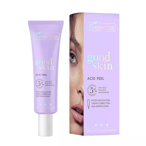 BIELENDA - ACID PEEL Korrigáló és mikro-hámlasztó arckrém