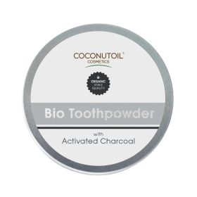Coconutoil Cosmetics Bio Aktívszenes Fogpor