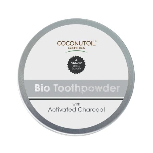 Coconutoil Cosmetics Bio Aktívszenes Fogpor