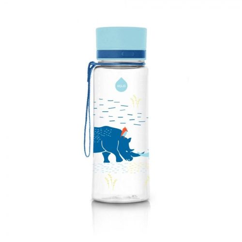 Equa gyerek kulacs BPA mentes műanyagból - Rinocérosz 