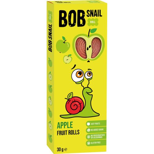 Bob Snail alma gyümölcstekercs 30g