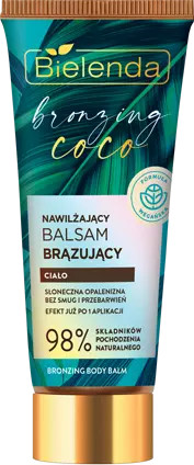 BIELENDA - BRONZING COCO Hidratáló bronzosító testbalzsam