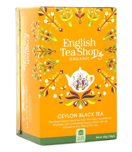 English Tea Shop Bio Fekete tea - Ceyloni tea 20 filter