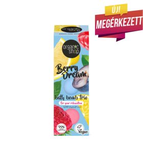 Organic Shop fürdőbomba trió - Berry Dream 