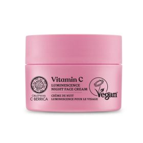   Natura Siberica Oblepikha C-Berrica „Ragyogás” Éjszakai arckrém C-vitaminnal