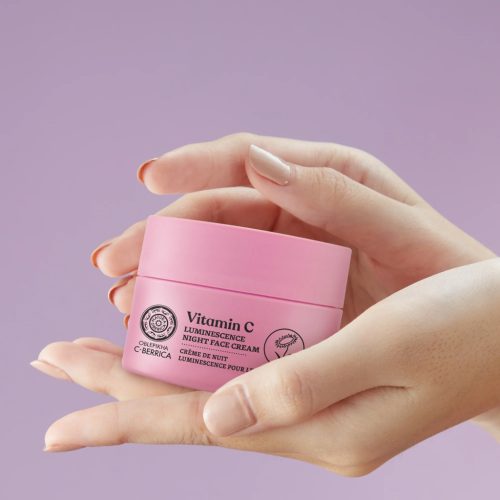 Natura Siberica Oblepikha C-Berrica „Ragyogás” Éjszakai arckrém C-vitaminnal