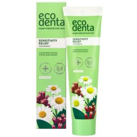   Ecodenta Szenzitív fogkrém kamilla- és szegfűszegkivonattal 