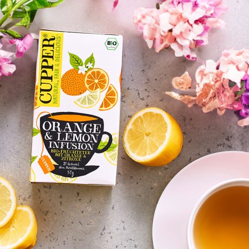 CUPPER Bio tea Orange and Lemon