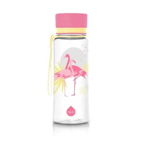 Equa gyerek kulacs BPA mentes műanyagból - Flamingo