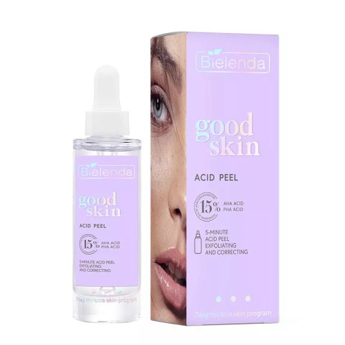 BIELENDA - ACID PEEL Korrigáló és normalizáló hatású savas mikro-hámlasztó szérum