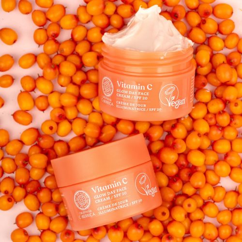 Natura Siberica Oblepikha C-Berrica „Ragyogás” nappali arckrém C-vitaminnal 