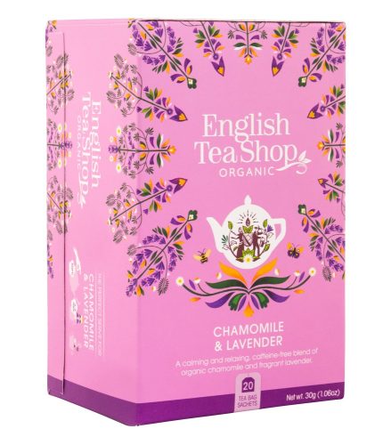 English Tea Shop Bio tea - Kamilla és Levendula 20 filter