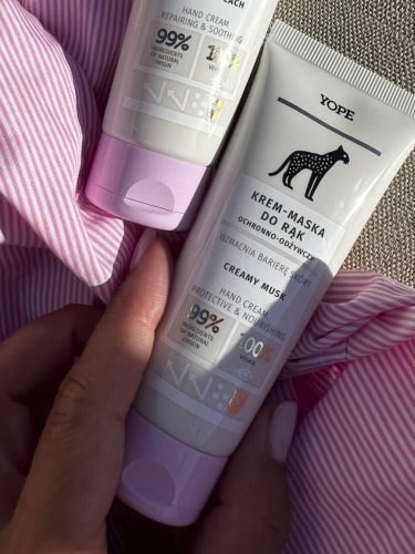 YOPE kézkrém - Krémes pézsma 