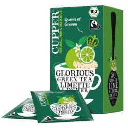   CUPPER Glorious Green Tea Zöld tea és Gyömbér bio tea 20 filter