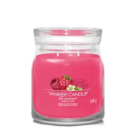 Yankee Candle Red Raspberry Signature közepes üveggyertya