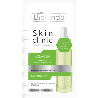 BIELENDA - SKIN CLINIC PROFESSIONAL Collagen Regeneráló és tápláló hatású pakolás