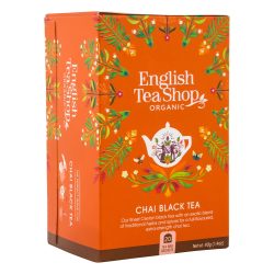English Tea Shop Bio tea - Fekete chai tea 20 filter