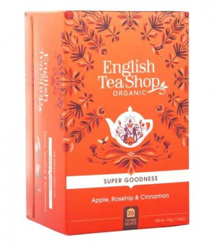English Tea Shop Bio tea - Almás csipkebogyó fahéjjal 20 filter
