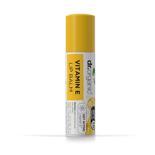 Dr. Organic Ajakbalzsam természetes E-vitaminnal