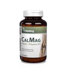 VitaKing calmag citrát + D3 vitamin 90db