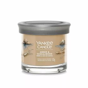   Yankee Candle Amber & Sandalwood Signature kis poharas gyertya