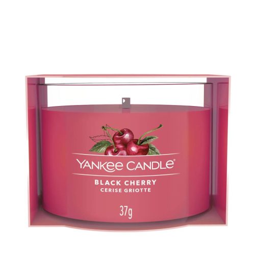 Yankee Candle Black cherry üveges mintagyertya 