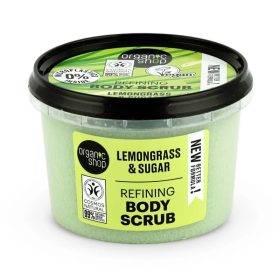 Organic Shop Finomító testradír citromfűvel és cukorral