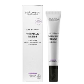   MÁDARA Time Miracle Wrinkle Resist bőröregedésgátló szemránc krém applikátorral 