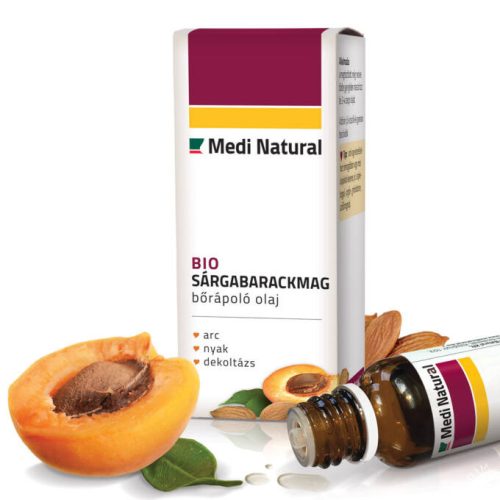 MediNatural Bio Sárgabarackmag bőrápoló olaj (20ml)